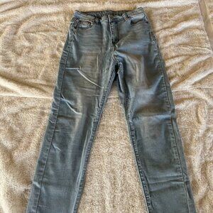 Shein Women's Jeans Jeggings, Light Blue, Small